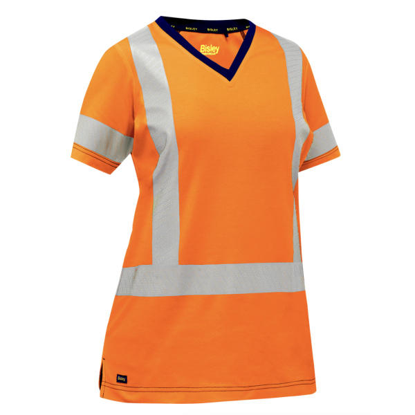 Bisley® ANSI Type R Class 2 and CSA Z96 Class 2 Women's X-Back Short Sleeve Shirt, 1 EA #313W1118X - Image 3